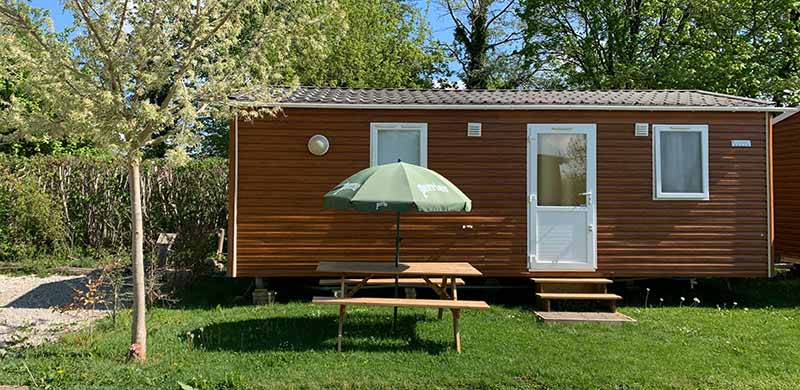 mobil home camping proche Besançon