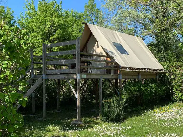 mobil home camping proche Besançon